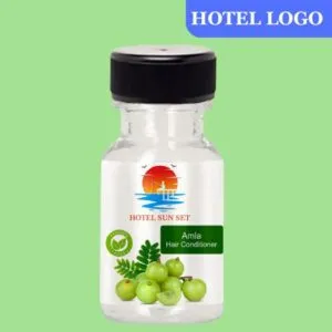 Herbal Hair Conditioner (20 ml) – Amla Hibiscus (with Hotel Logo Branding)