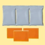 Small Soap (Customized Logo Branding)-Orange-12g