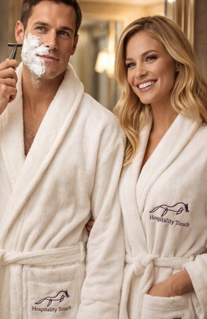 Non-Woven Disposable Gown for Spa, Salon & Parlors (Pack of 100) Black